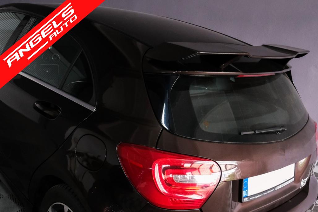 Eleron Portbagaj compatibil cu Mercedes A-Class W176 (2012-2018) A45 Look Negru Lucios - imagine 7