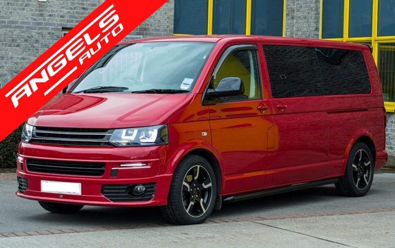 Praguri compatibile cu Volkswagen Transporter T5 Multivan Caravelle Short Sportline - imagine 6