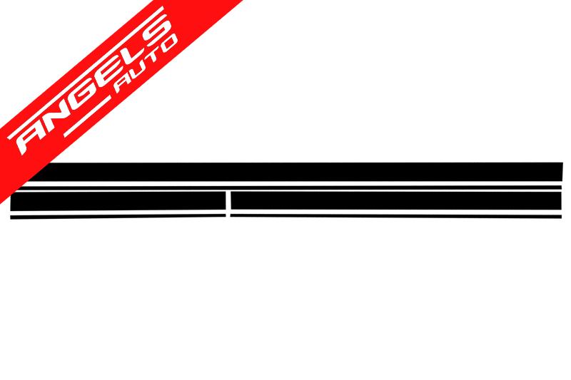 Set Stickere Negru Mat compatibil cu Mercedes Benz CLA W117 C117 X117 (2013-2016) - imagine 4