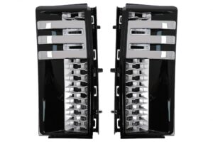 Grile Aripi compatibile cu Range Rover Vogue 3 (2002-2012) Autobiography Negru/crom