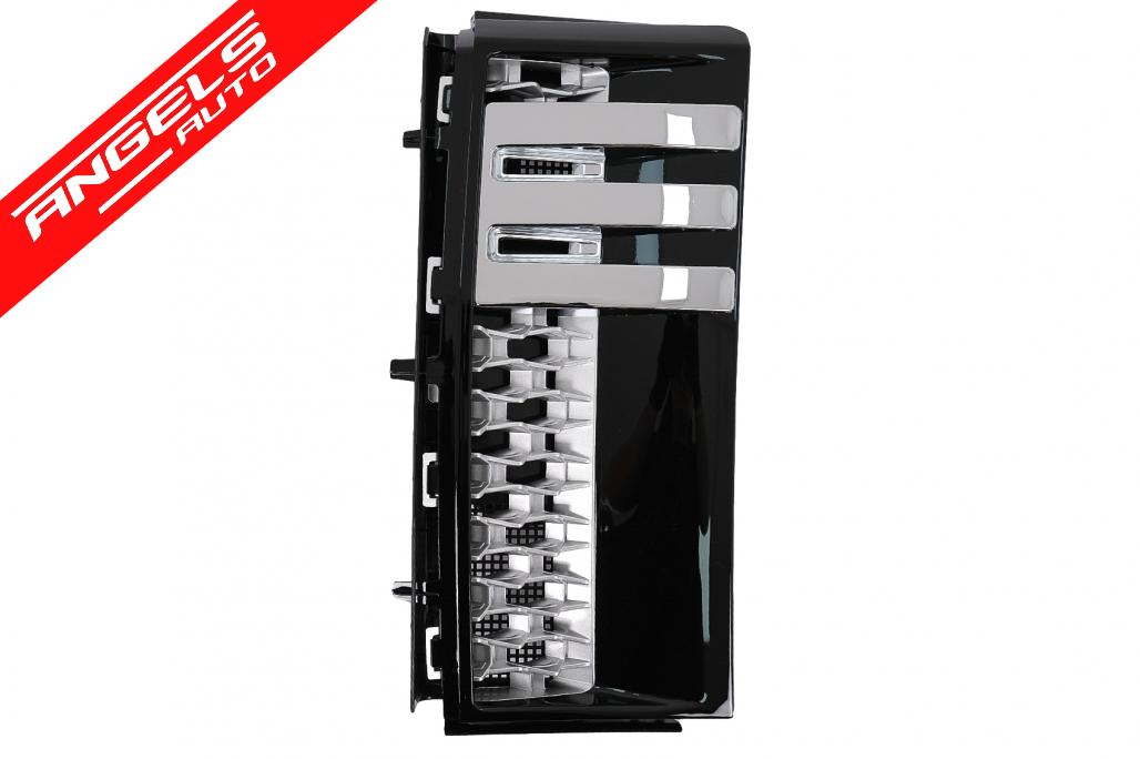 Grile Aripi compatibile cu Range Rover Vogue 3 (2002-2012) Autobiography Negru/crom - imagine 2