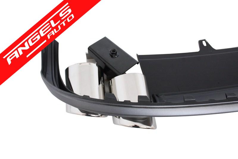 Difuzor Bara Spate si Tobe compatibil cu Audi A4 B8 Facelift (2012-up) S4 - imagine 4