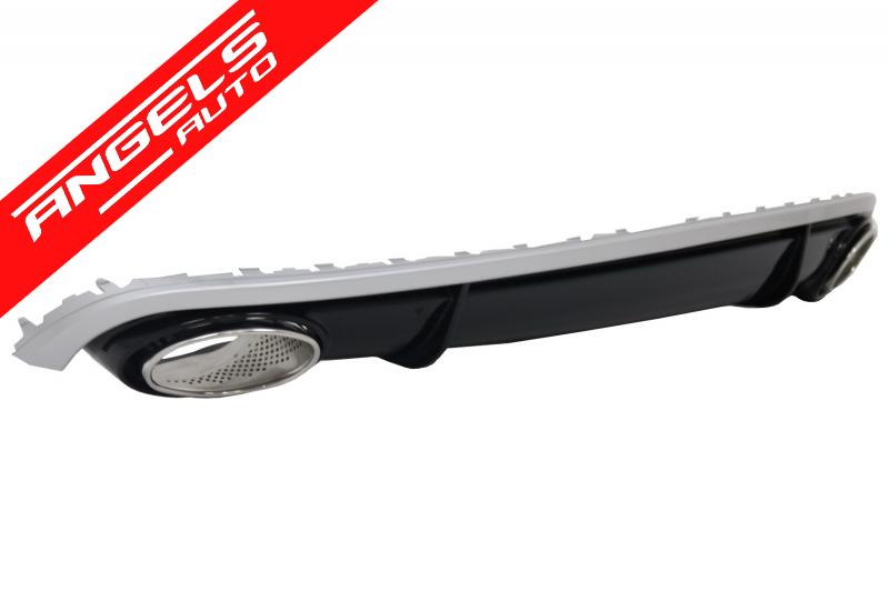 Difuzor Bara Spate compatibil cu Audi A7 4G (2010-2014) RS7 Look - imagine 3