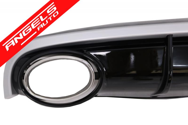Difuzor Bara Spate compatibil cu Audi A7 4G (2010-2014) RS7 Look - imagine 4