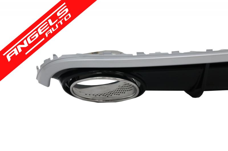 Difuzor Bara Spate compatibil cu Audi A7 4G (2010-2014) RS7 Look - imagine 5