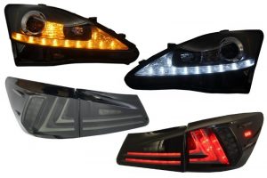 Faruri Stopuri Dayline LED compatibile cu Lexus XE20 IS250/IS350/ 2006-2013 X30 Facelift Design