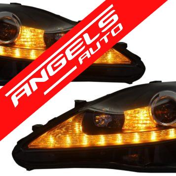 Faruri compatibile cu Lexus IS250/IS350/ XE20 (2006-2013) Dayline LED Negru - imagine 2