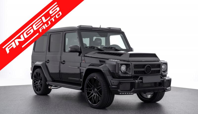 Capota compatibila cu Mercedes Benz G-Class W463 G63 G500 Fibra de Carbon B-Design - imagine 6