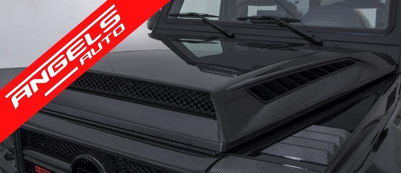 Capota compatibila cu Mercedes Benz G-Class W463 G63 G500 Fibra de Carbon B-Design - imagine 7