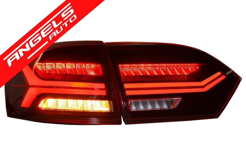 Stopuri LED compatibile cu VW Jetta Mk6 6 (2012-Up) Semnal Secvential Dinamic - imagine 2