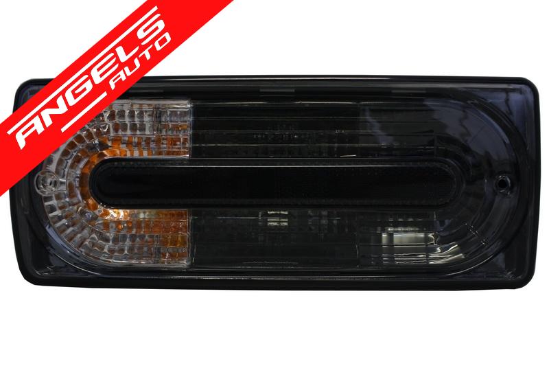 Stopuri compatibile cu Mercedes W463 G-Class (1989-2015) G55 OEM Look Negru Fumuriu - imagine 2