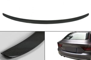 Eleron Portbagaj compatibil cu Audi A7 4G8 S7 RS7 (2011-2017) KZ Style Carbon Fiber