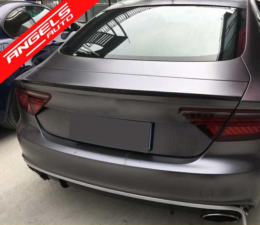 Eleron Portbagaj compatibil cu Audi A7 4G8 S7 RS7 (2011-2017) KZ Style Carbon Fiber - imagine 5
