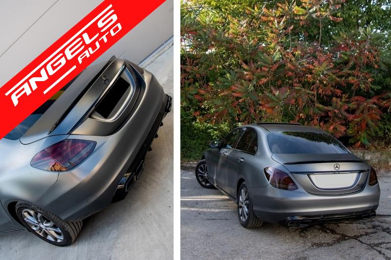 Eleron Portbagaj AMG compatibil cu Mercedes W205 C-Class 2014+ AMG Look - imagine 5