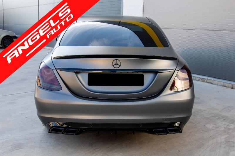 Eleron Portbagaj AMG compatibil cu Mercedes W205 C-Class 2014+ AMG Look - imagine 6