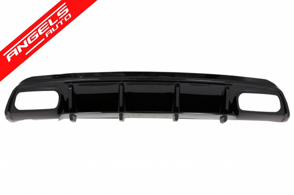 Difuzor Bara Spate compatibil cu Mercedes W176 A-Class (2012-2018) AMG A45 - imagine 8
