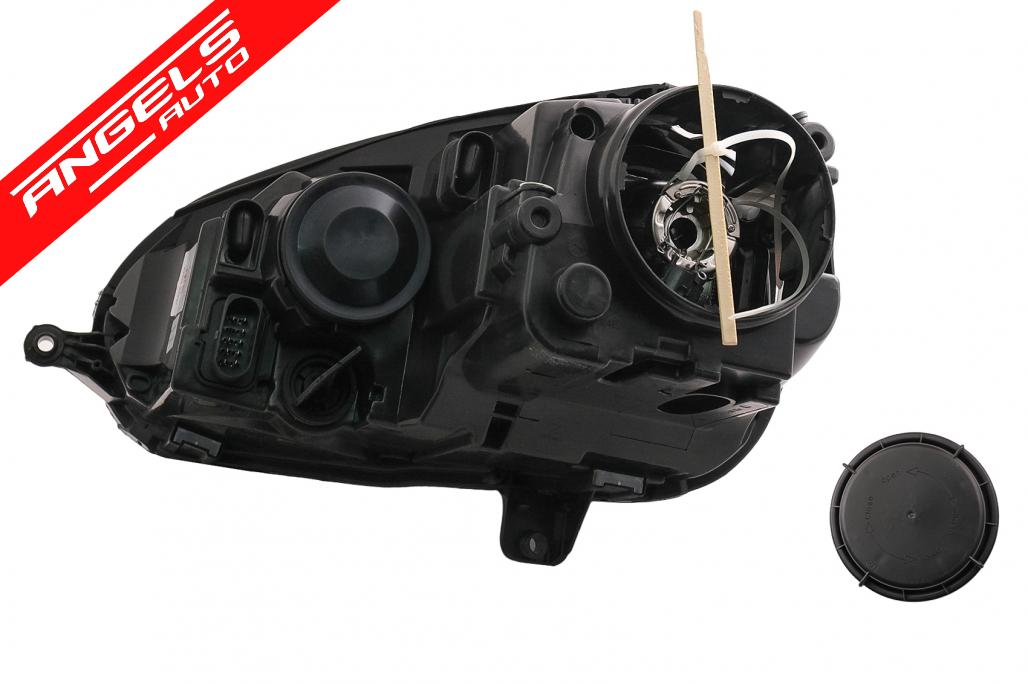 Faruri compatibile cu VW Golf 5 cu Lupe (2003-2007) GTI R32 Design Crom - imagine 6