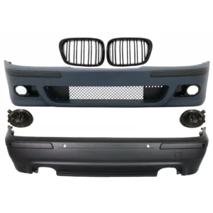 Pachet M compatibil cu BMW Seria 5 E39 97-03 M5 Cu Proiectoare si Grile Duble