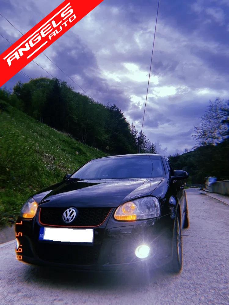 Faruri compatibile cu VW Golf 5 cu Lupe (2003-2007) GTI R32 Design Crom - imagine 7