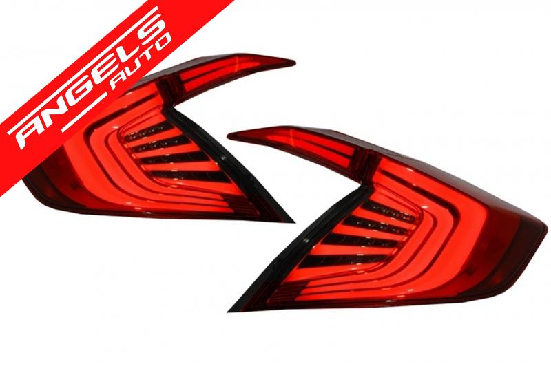 Faruri si Stopuri compatibile cu Honda Civic Mk10 (FC/FK) (2016-Up) Limousine Full LED - imagine 6