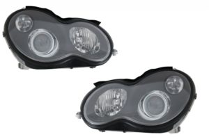 Faruri compatibile cu Mercedes C-Class W203 (2000-2004) Facelift Look