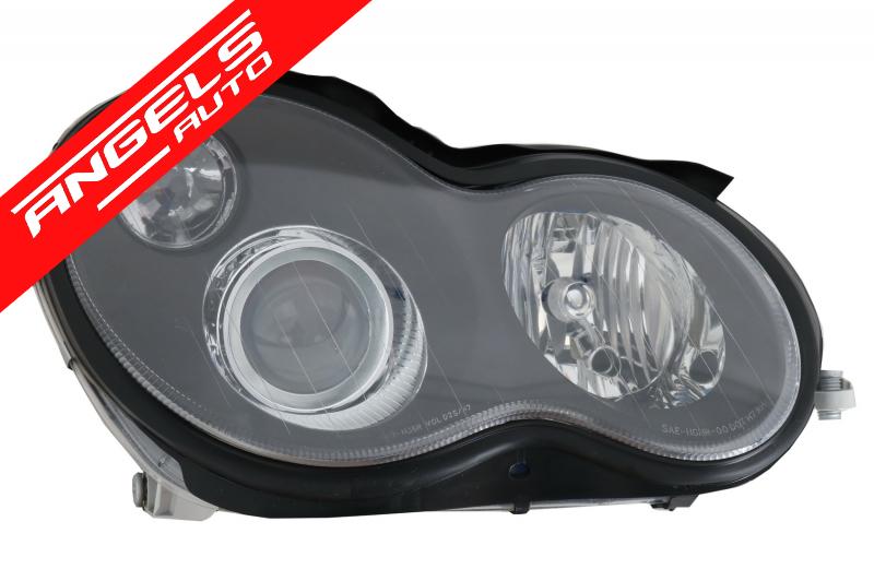 Faruri compatibile cu Mercedes C-Class W203 (2000-2004) Facelift Look - imagine 2