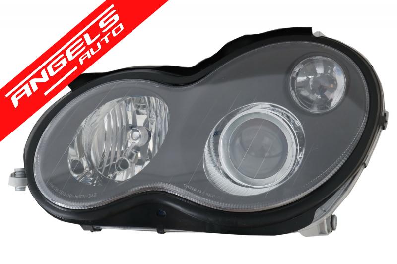 Faruri compatibile cu Mercedes C-Class W203 (2000-2004) Facelift Look - imagine 3