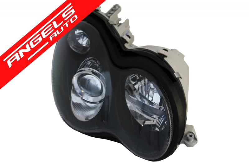 Faruri compatibile cu Mercedes C-Class W203 (2000-2004) Facelift Look - imagine 4