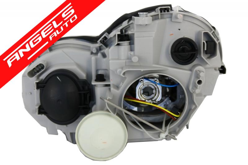 Faruri compatibile cu Mercedes C-Class W203 (2000-2004) Facelift Look - imagine 5