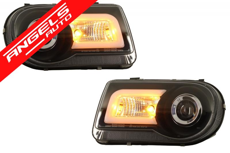 Faruri compatibile cu Chrysler 300C (2004-2008) Xenon Look - imagine 3