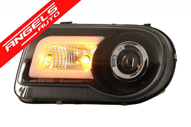 Faruri compatibile cu Chrysler 300C (2004-2008) Xenon Look - imagine 6