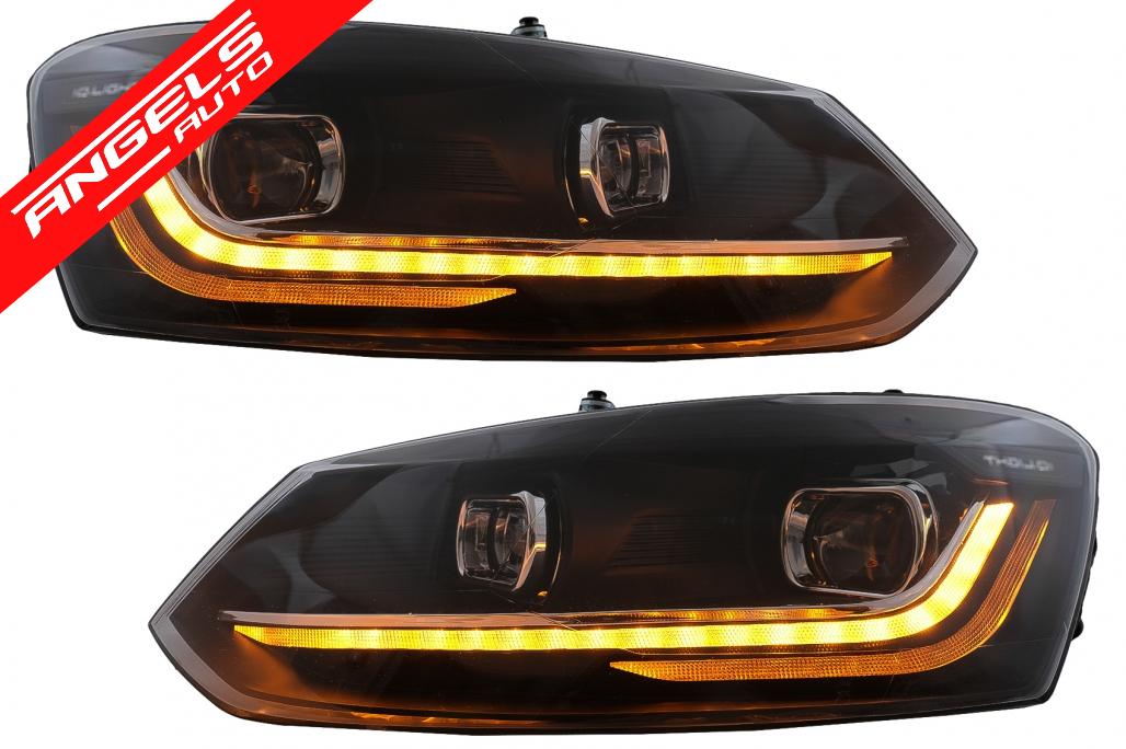 Faruri compatibile cu VW POLO 6R 6C 61 (2010-2017) Semnalizare Dinamica Matrix - imagine 4