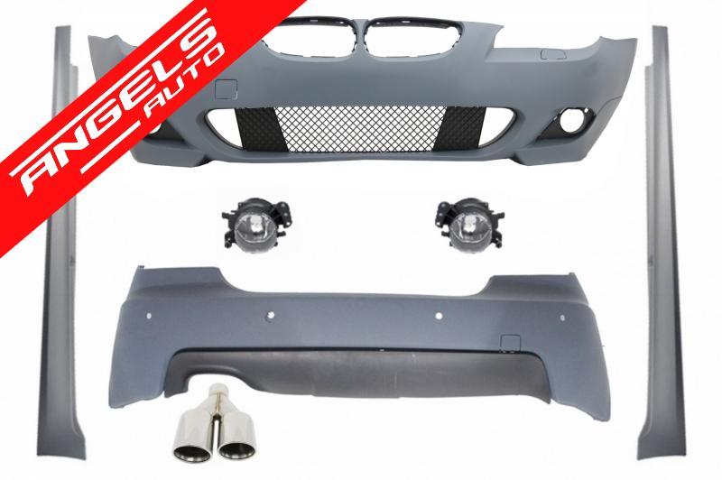 Pachet M compatibil cu BMW E60 LCI 5 Series 2007-2010 Kit M-Technik Design PDC 18MM