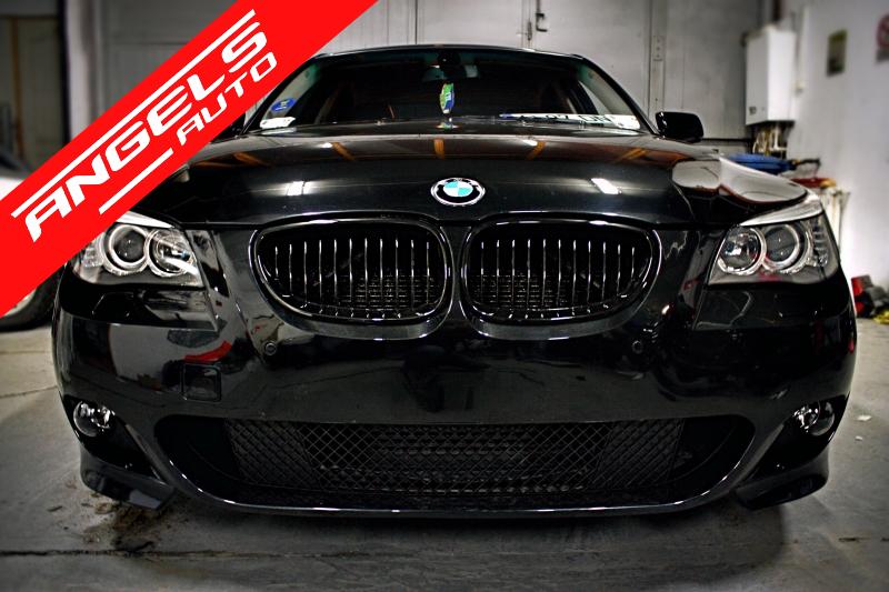 Pachet M compatibil cu BMW Seria 5 E60 (2003-2007) Kit M-Technik Design cu PDC 24mm - imagine 8