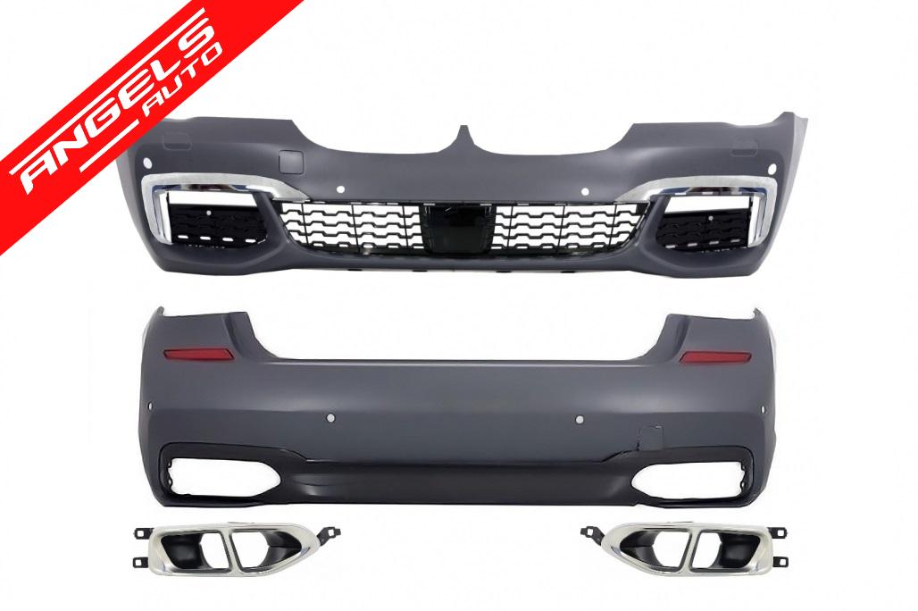 Pachet Exterior compatibil cu BMW G12 Seria 7 (2015-02.2019) M-Technik Design