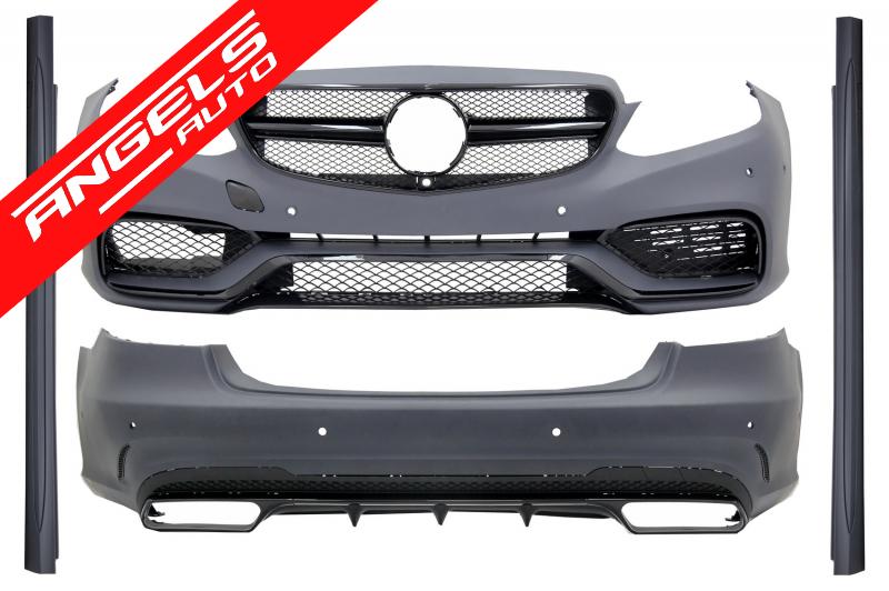 Pachet Exterior compatibil cu Mercedes E-Class W212 (2013-2016) Facelift E63 Design
