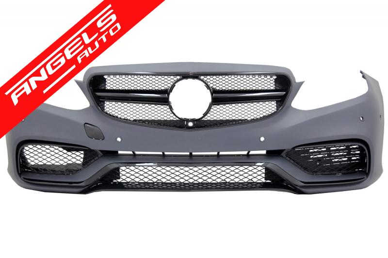 Pachet Exterior compatibil cu Mercedes E-Class W212 (2013-2016) Facelift E63 Design - imagine 2