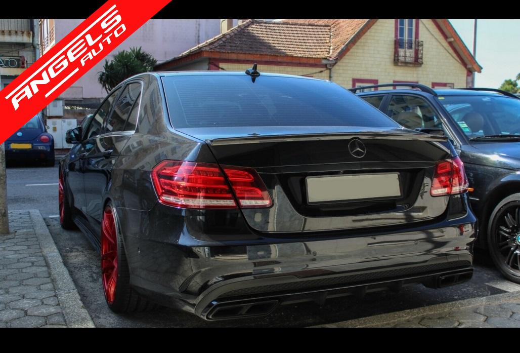 Pachet Exterior compatibil cu Mercedes E-Class W212 (2013-2016) Facelift E63 Design - imagine 12