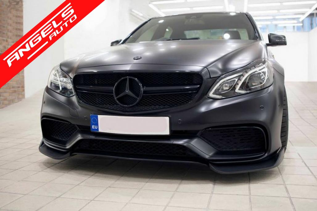 Pachet Exterior compatibil cu Mercedes E-Class W212 (2013-2016) Facelift E63 Design - imagine 11