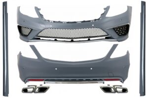 Pachet AMG compatibil cu Mercedes S-Class W222 (2013+) Kit S63 AMG Evacuare