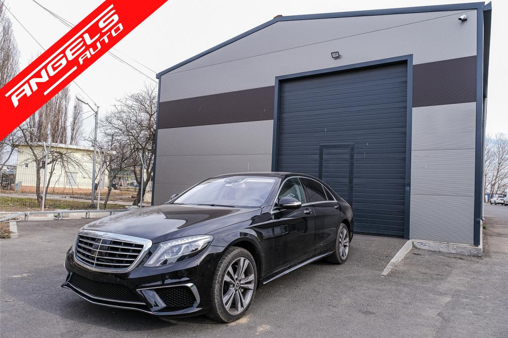 Pachet AMG compatibil cu Mercedes S-Class W222 (2013+) Kit S63 AMG Evacuare - imagine 8