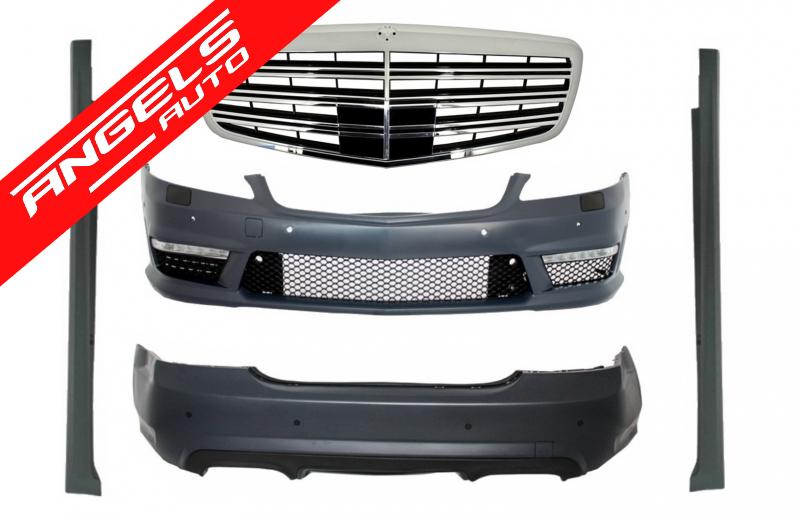 Kit AMG compatibil cu Mercedes S-Class W221 Scurt (2005-2011) Pachet S63 S65 Design