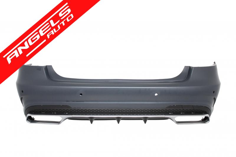 Pachet AMG compatibil cu Mercedes E-Class W212 Facelift (2013-up) Kit E63 Cu Tobe - imagine 3