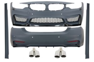 Pachet M4 compatibil cu BMW Seria 4 F32 F33 Coupe Cabrio 2013-up Kit M Design +Tobe