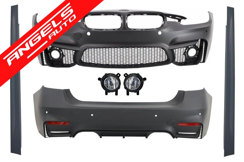 Pachet M3 compatibil cu BMW Seria 3 F30 (2011-up) EVO II M3 Design cu Proiectoare