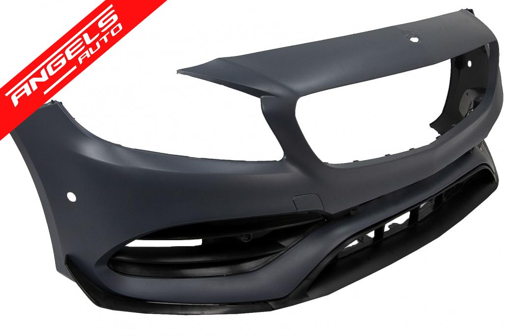 Pachet compatibil cu Mercedes A-Class W176 (2012-2018) Kit Facelift A45 Look - imagine 4