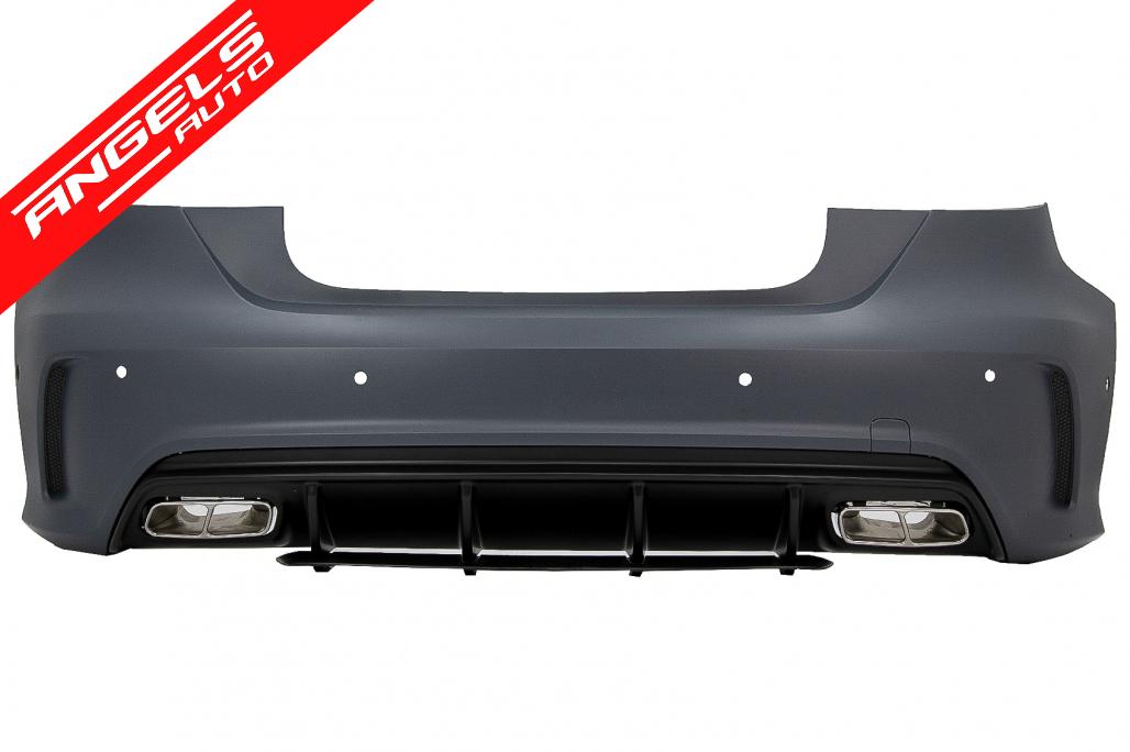 Pachet compatibil cu Mercedes A-Class W176 (2012-2018) Kit Facelift A45 Look - imagine 7