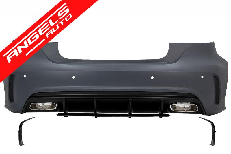 Pachet compatibil cu Mercedes A-Class W176 (2012-2018) Kit Facelift A45 Look - imagine 3