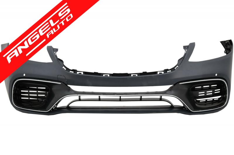 Pachet AMG compatibil cu Mercedes S-Class W222 Facelift (2017-Up) Kit S63 AMG - imagine 2