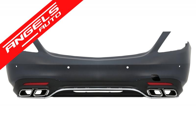 Pachet AMG compatibil cu Mercedes S-Class W222 Facelift (2017-Up) Kit S63 AMG - imagine 4